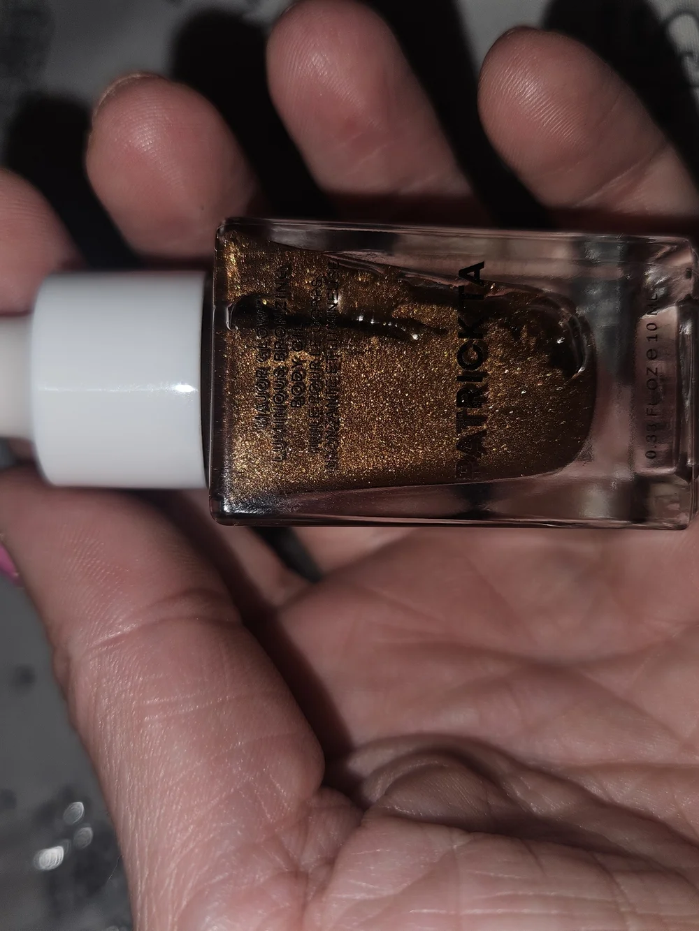 Patrick Ta Major Glow Luminous Bronzing Body Oil - Shimmery Bronze